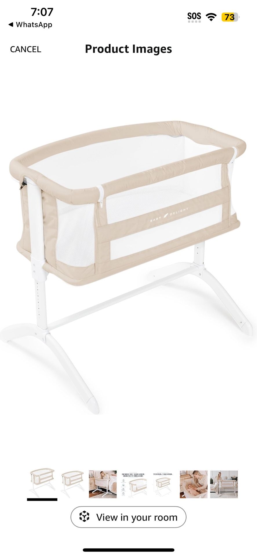 Baby Bassinet Used For 2 Months