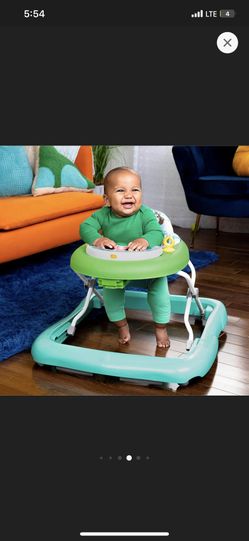 Bright Starts Jungle Vines Tiny Trek 2-in-1 Walker