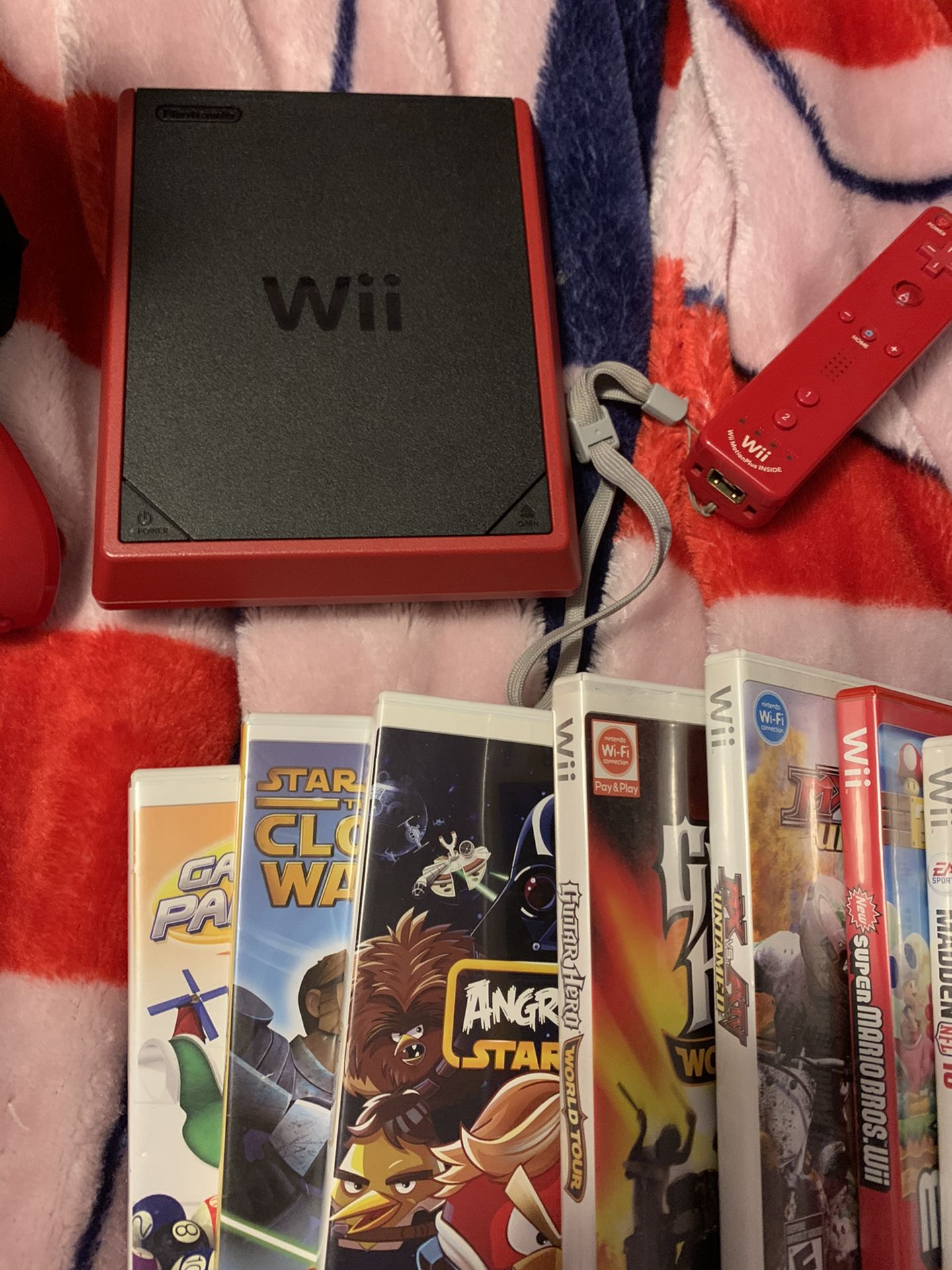 Wii Mini with 13 games