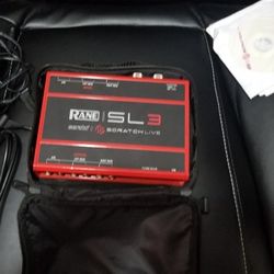 Rane SL3 Limited Edition Red - Serato Box. COLLECTOR ITEM (only 550 of these made)