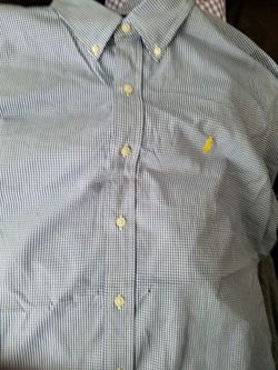 large Polo button up