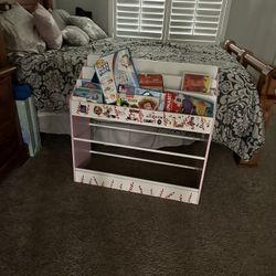 Kids Stand For Books And Toys