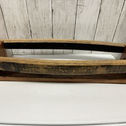 Bourbon Barrel And Barn Wood center peice 