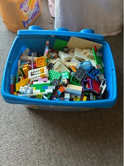 big bin of Legos