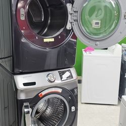 Stackable Samsung Washer Dryer Electric Working ♥️🥊🥊🛑🎒