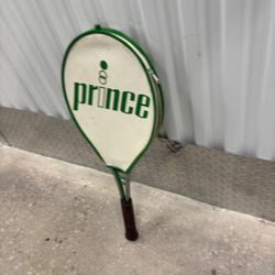 Prince tennis racquet with cover! $25