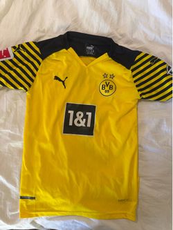 Erling Haaland Dortmund soccer jersey