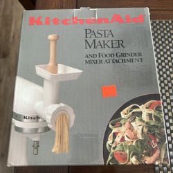 KitchenAid Pasta Maker And Food Grinder Attachment 