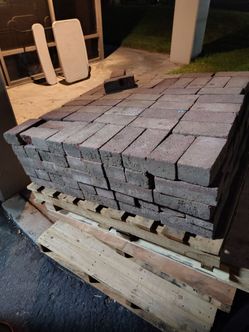 Pallet of Concrete Pavers