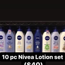 10 Piece Lotion Set 