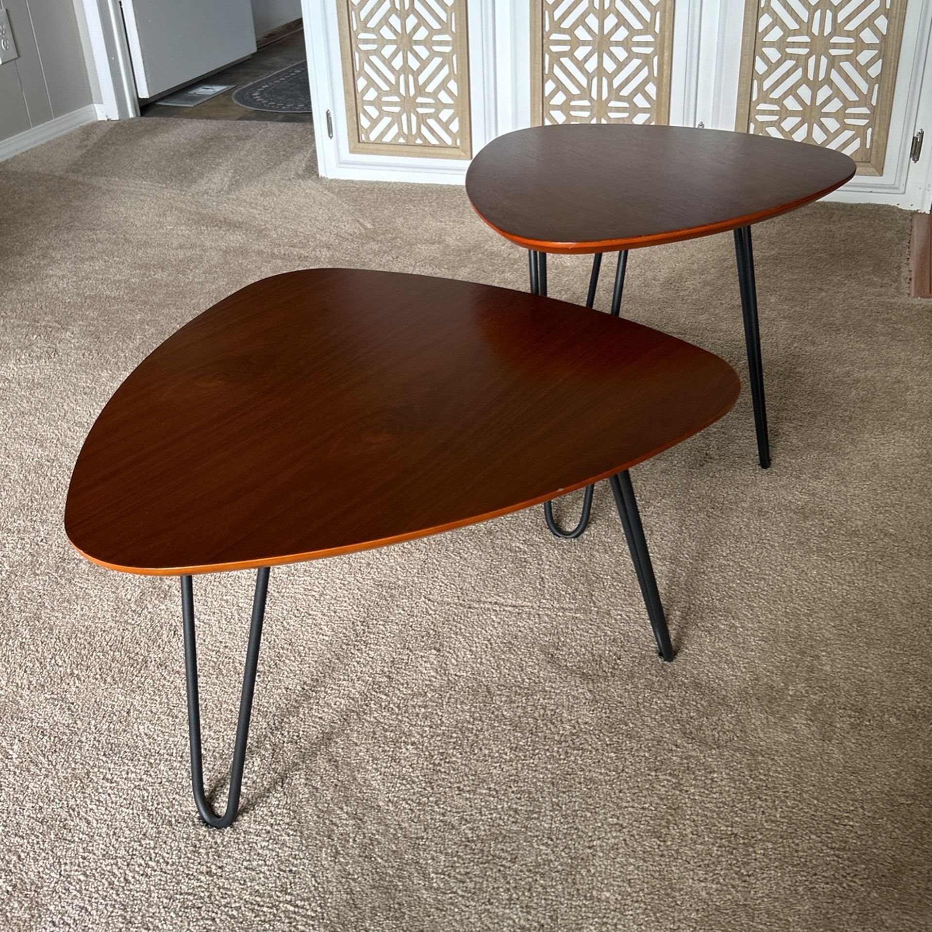 Mid-century Modern Style Coffee or end Tables