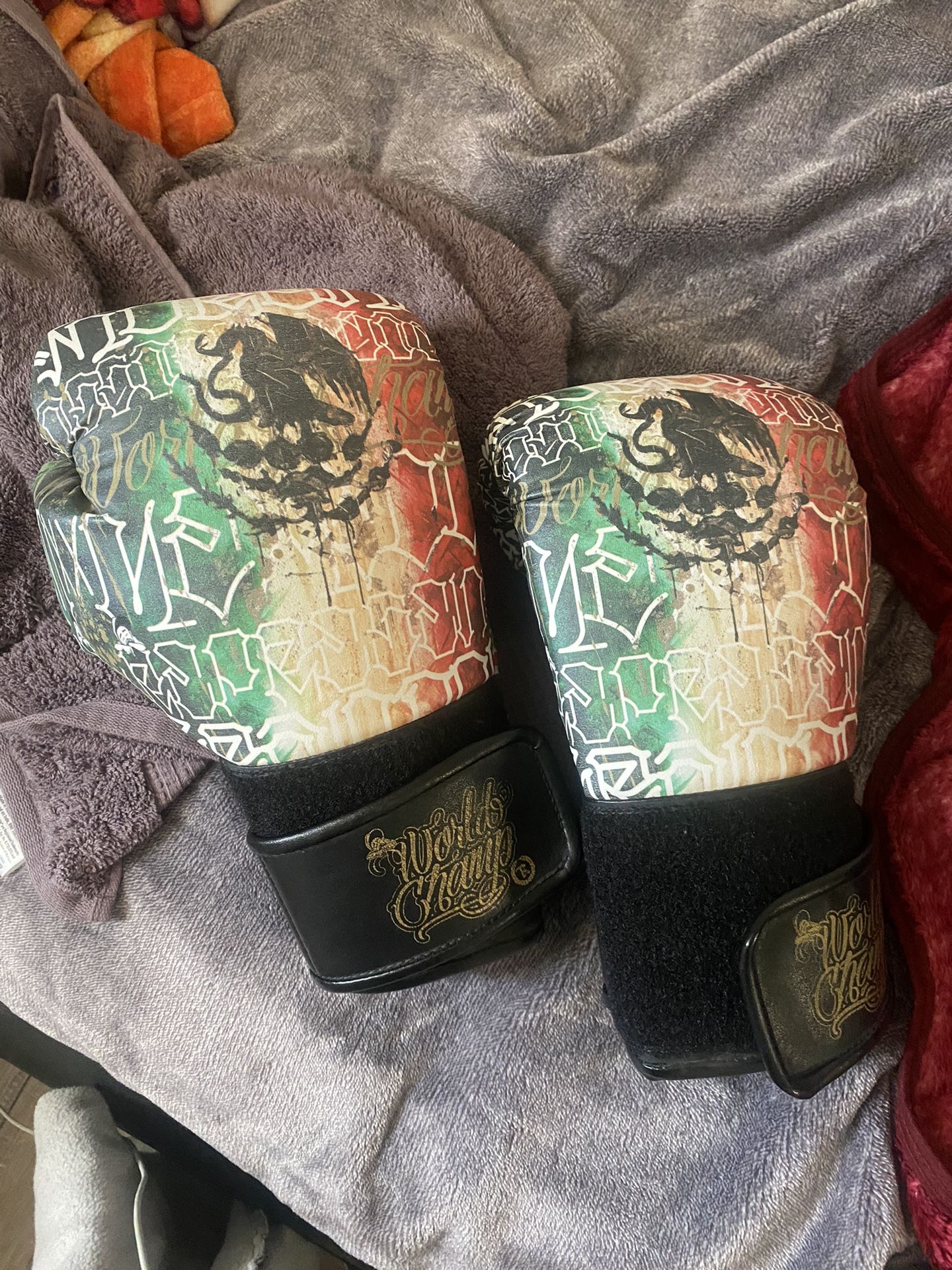 Brandon Moreno Boxing Gloves