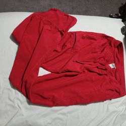 Red Scrub Pants Medium