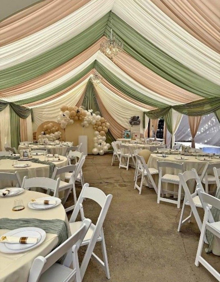 Rent Tent Drapping Chairs And Tables Turf