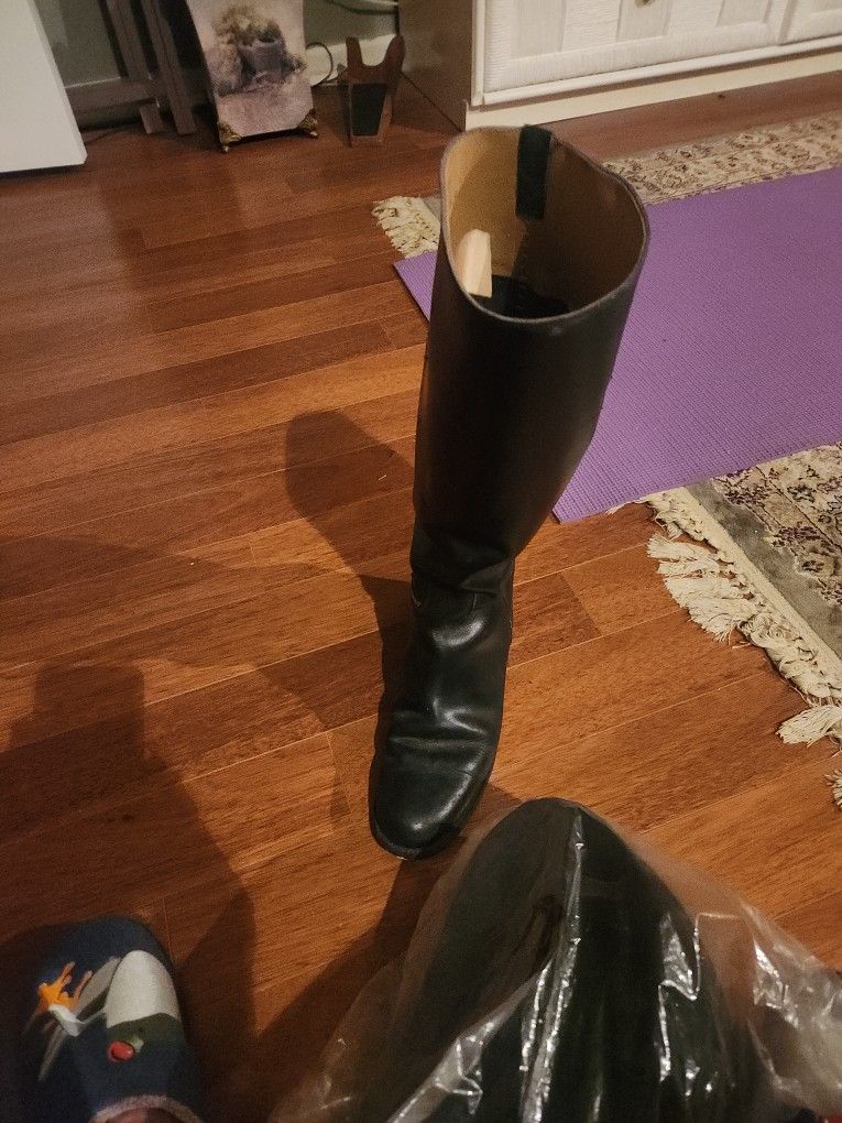 Riding Boots And Hat