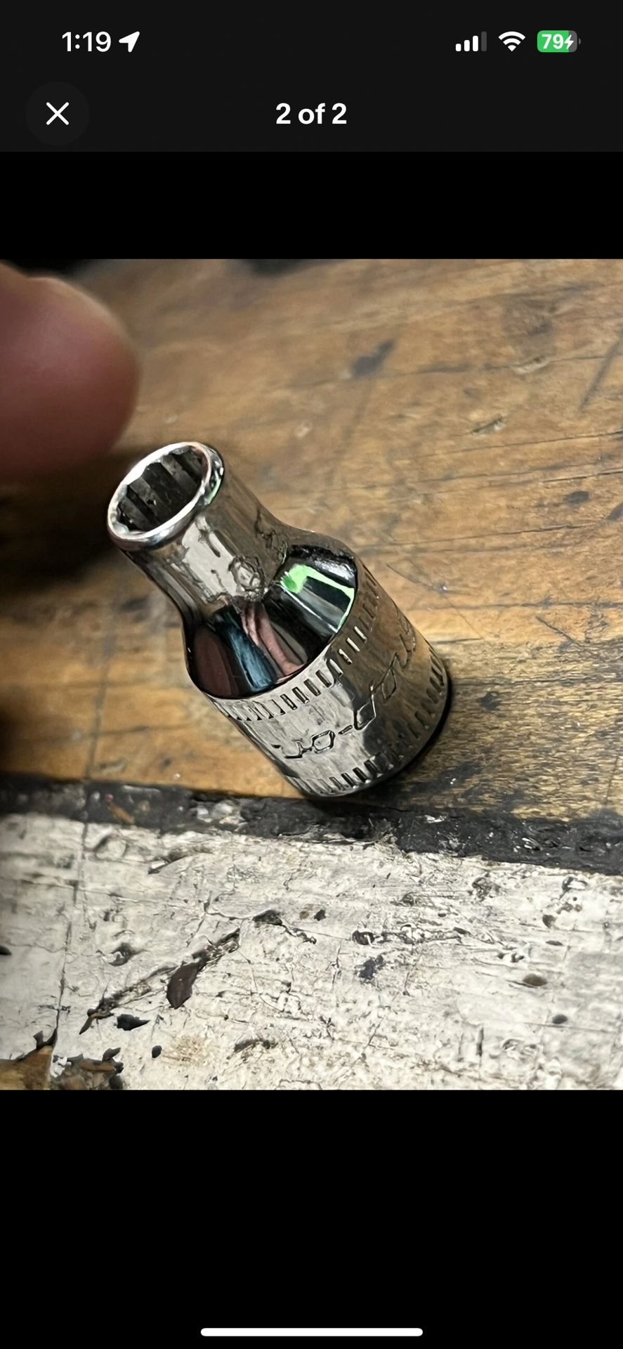 Snap on TMMD5 1/4" Drive 12 Point metric 5mm Shallow Socket USA