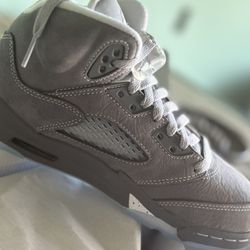 AIR JORDAN 5 WOLF 🐺 GREY