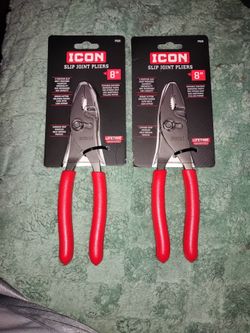 Brand new Icon Slip Joint 8-in Pliers