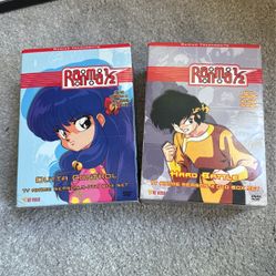 Ranma 1/2 DVDs Seasons 3 And 4