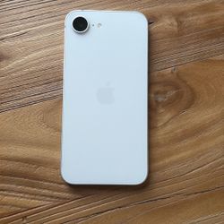 Iphone 16 e Att Locked Like New White Color 