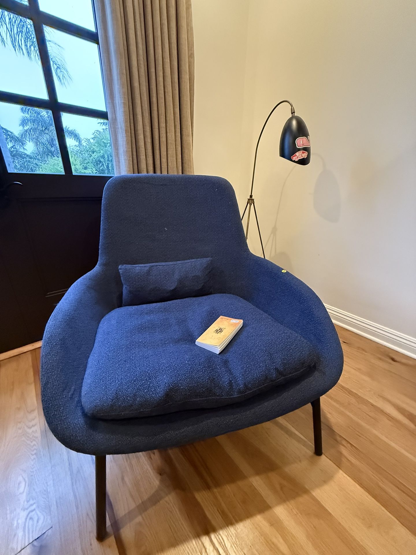 Blue Reading Chair