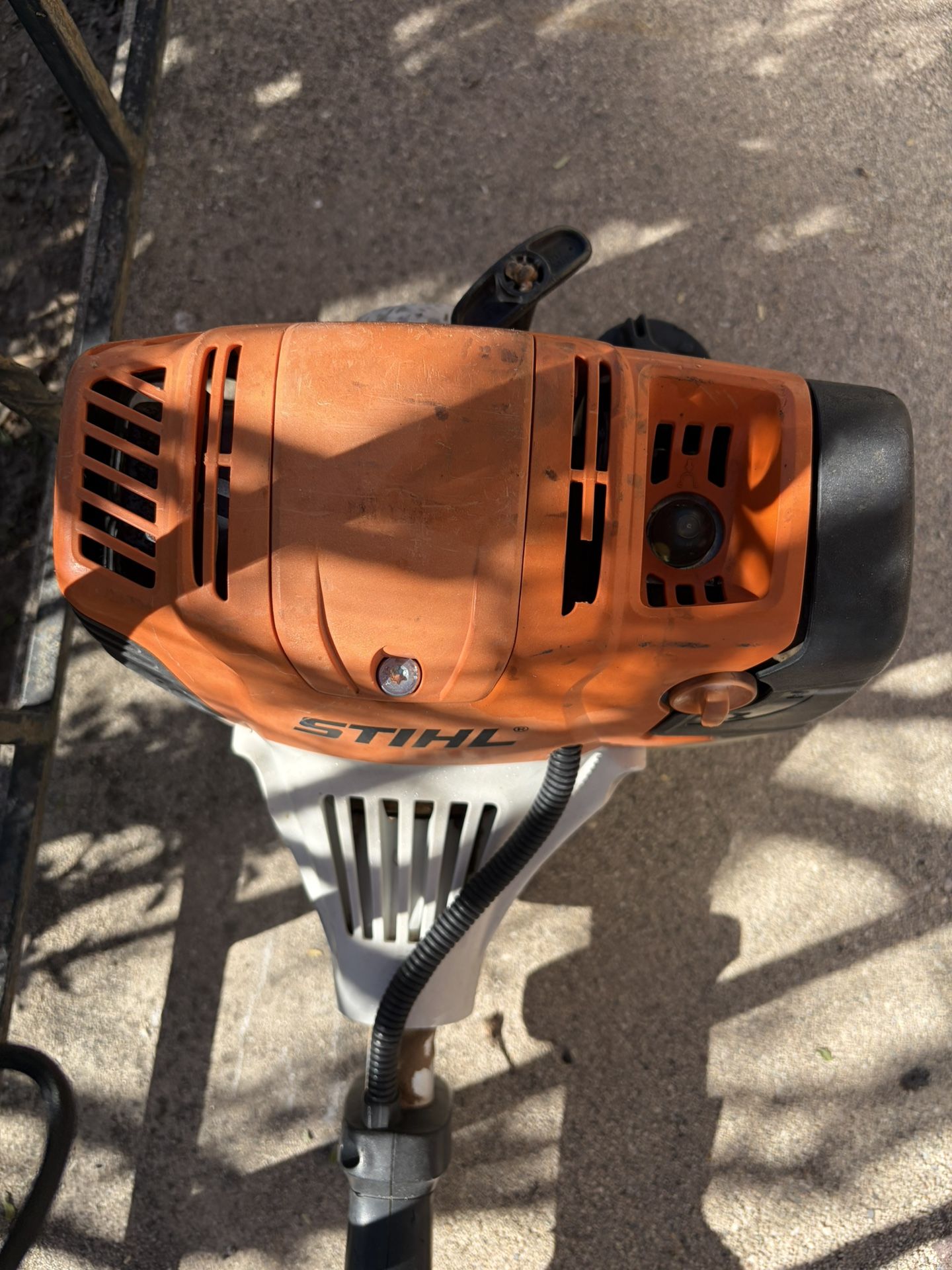 STIHL KM91R HEDGER!!