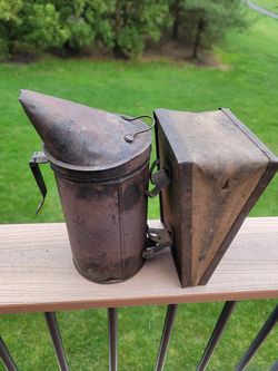 Vintage Mid-Century Bee Smoker - Clean Farmhouse Decor