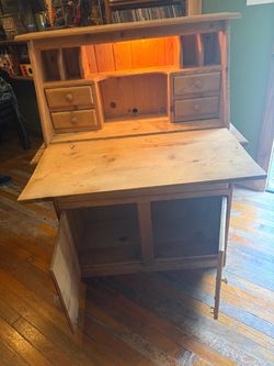 Computer desk wood