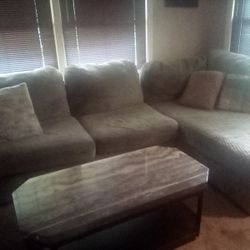 Sectional Couch And Living Room Set