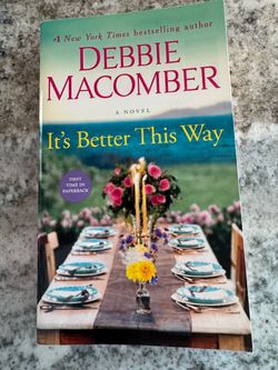 Debbie Macomber It’s Better This Way Book