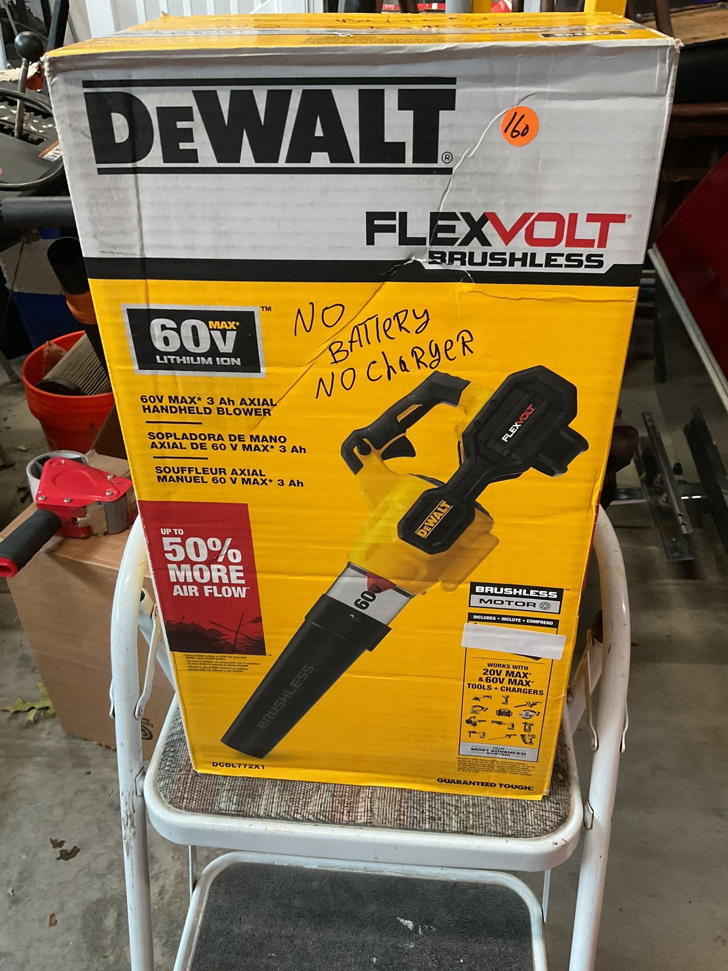 Dewalt Flexvolt 60 V Blower