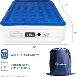 SoundAsleep Dream Series Luxury Air Mattress  FULL NEW❗️❗️