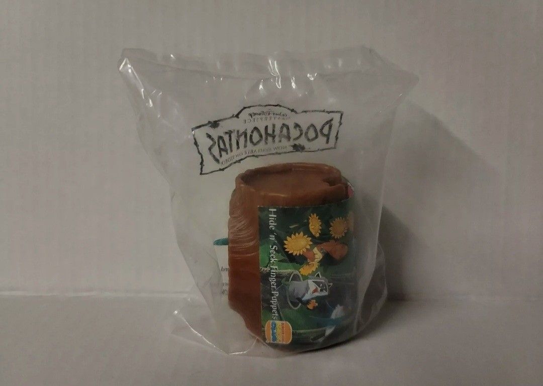 Lot Of 4 Disney Pocahontas Burger King 90s Toys Brand New!