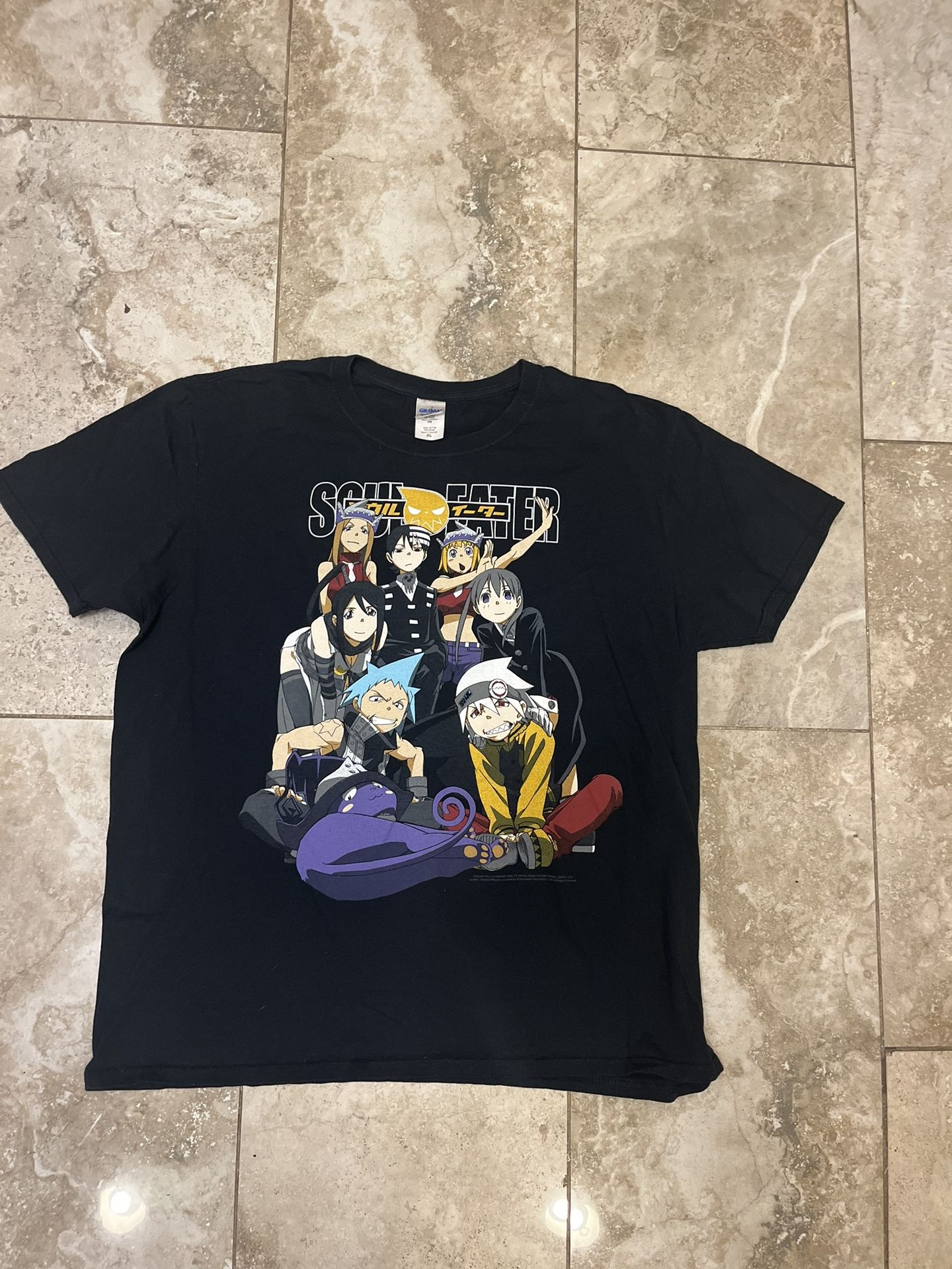 Vintage Soul Eater Shirt Adult Size Xl Runs Like A Large Y2K Manga Anime Promo 2009