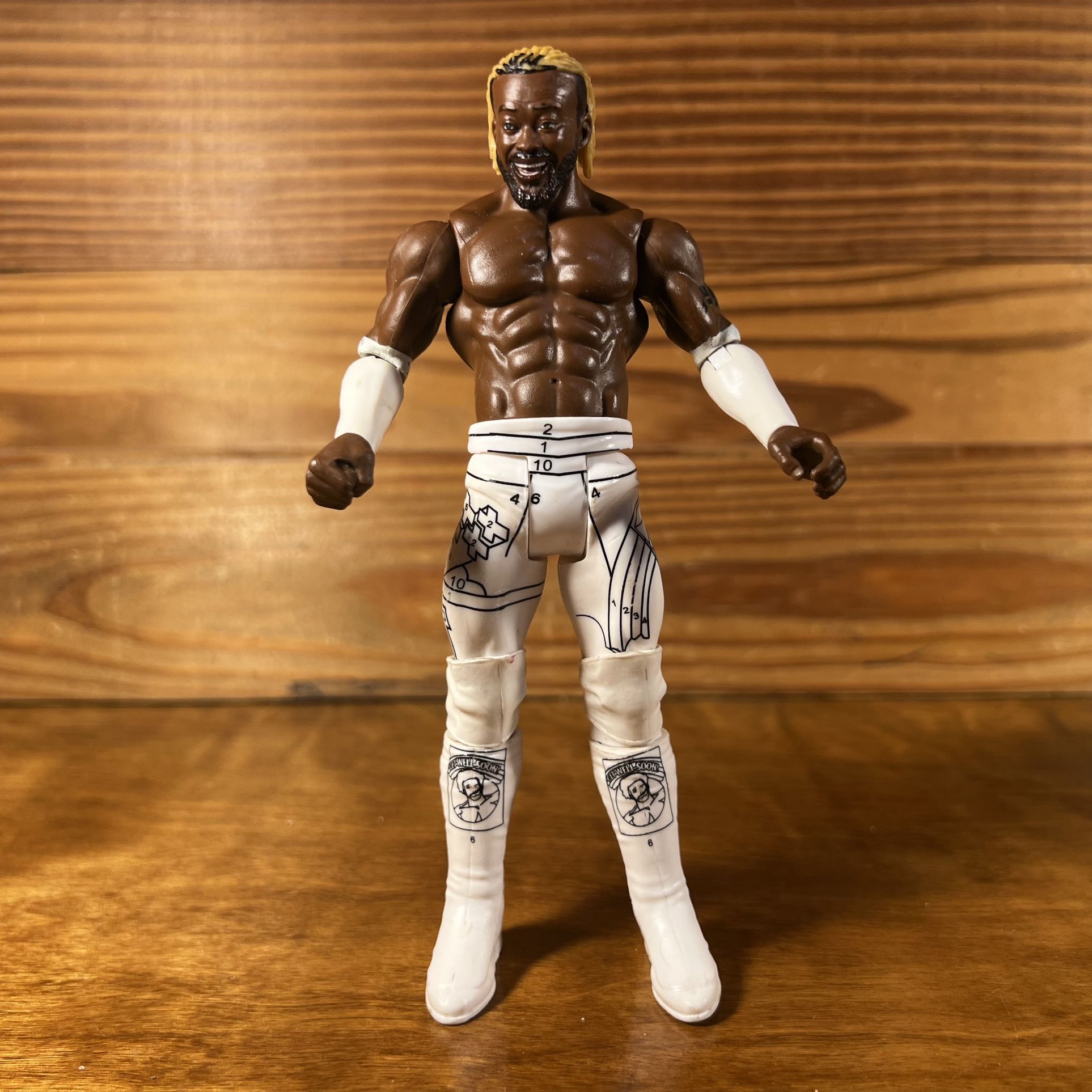 Kofi Kingston WWE Mattel Basic Series 114 Wrestling Action Figure New Day