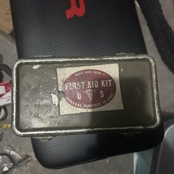 Vintage Vietnam Era First Aid Kit 