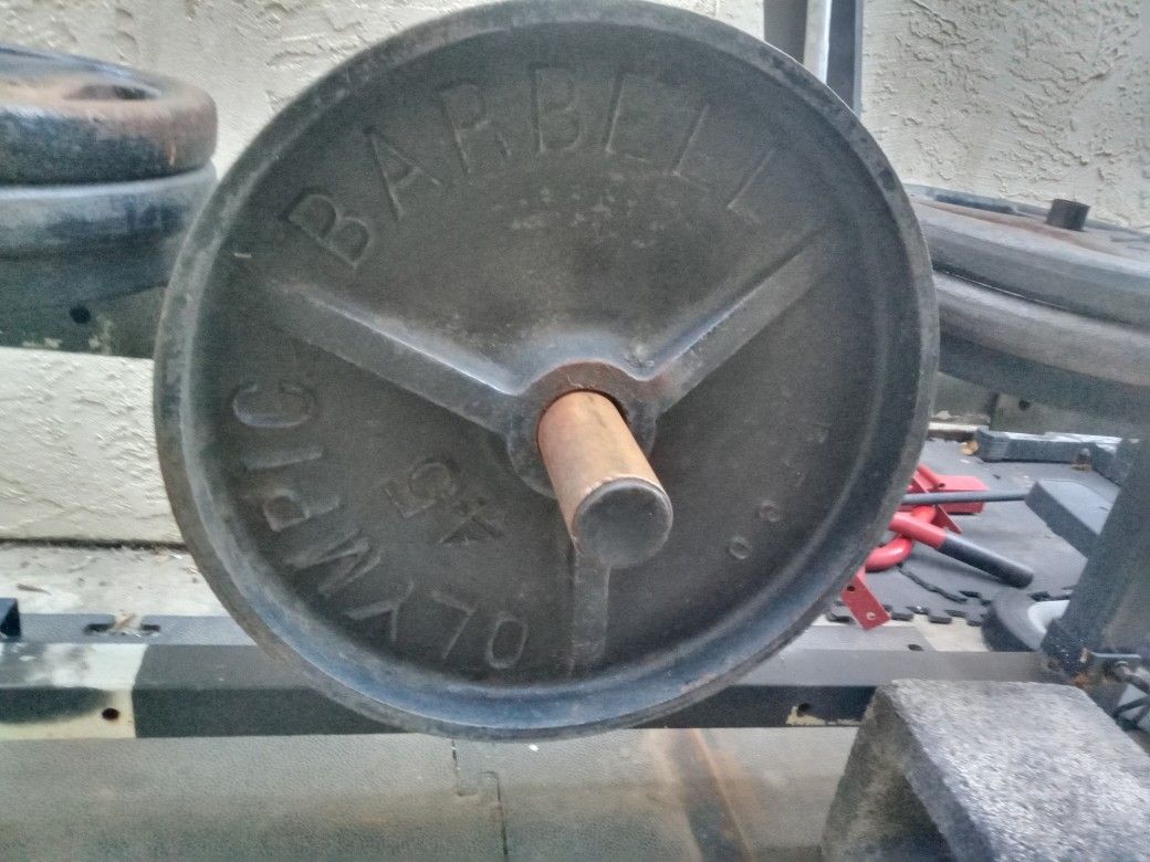 Olympic weights: Full Set $160