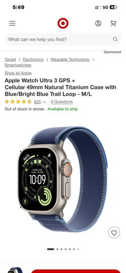 Apple Watch Ultra 3