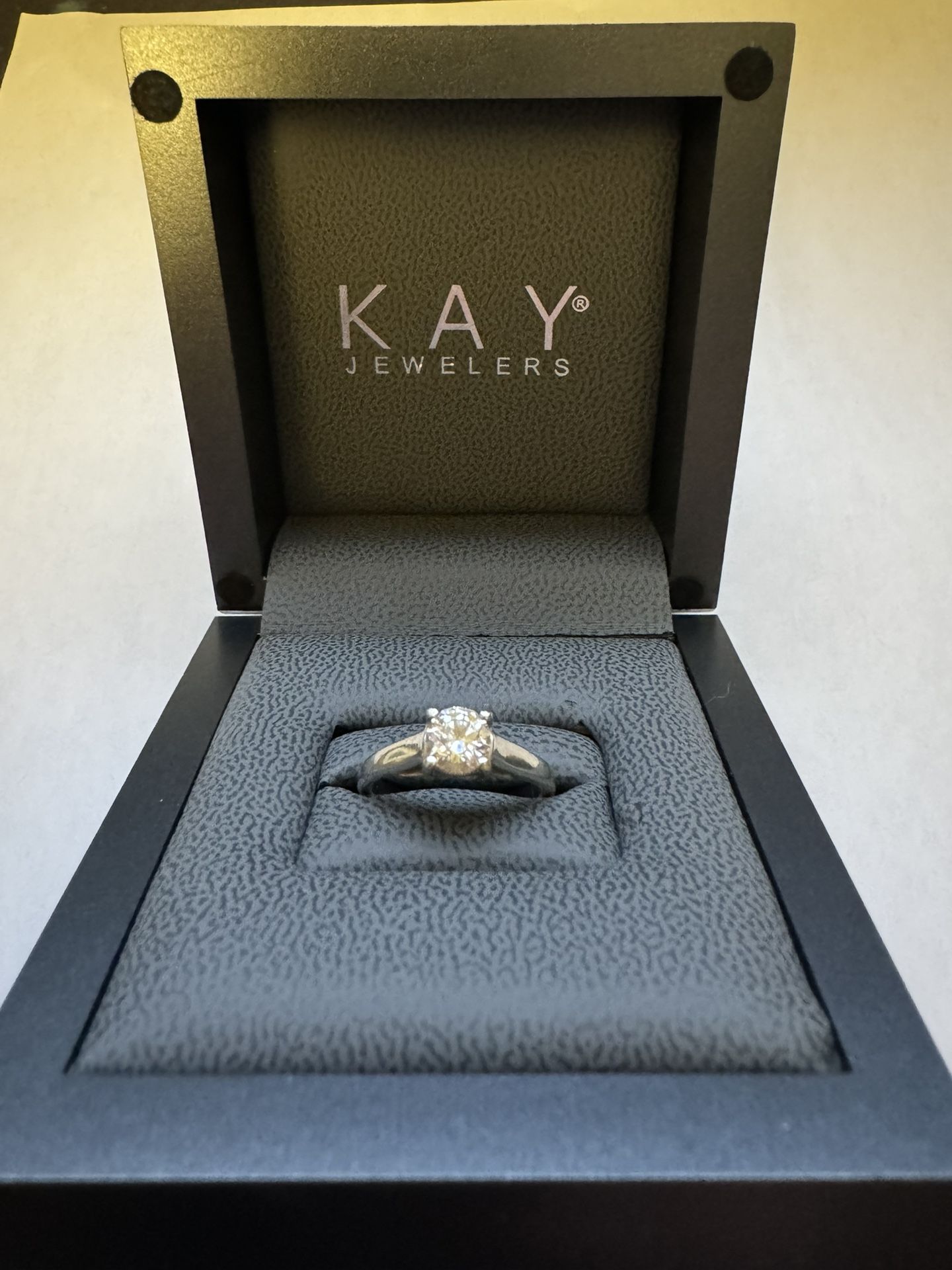 Kay Tolkowsky Engagement Ring .75 Ct 