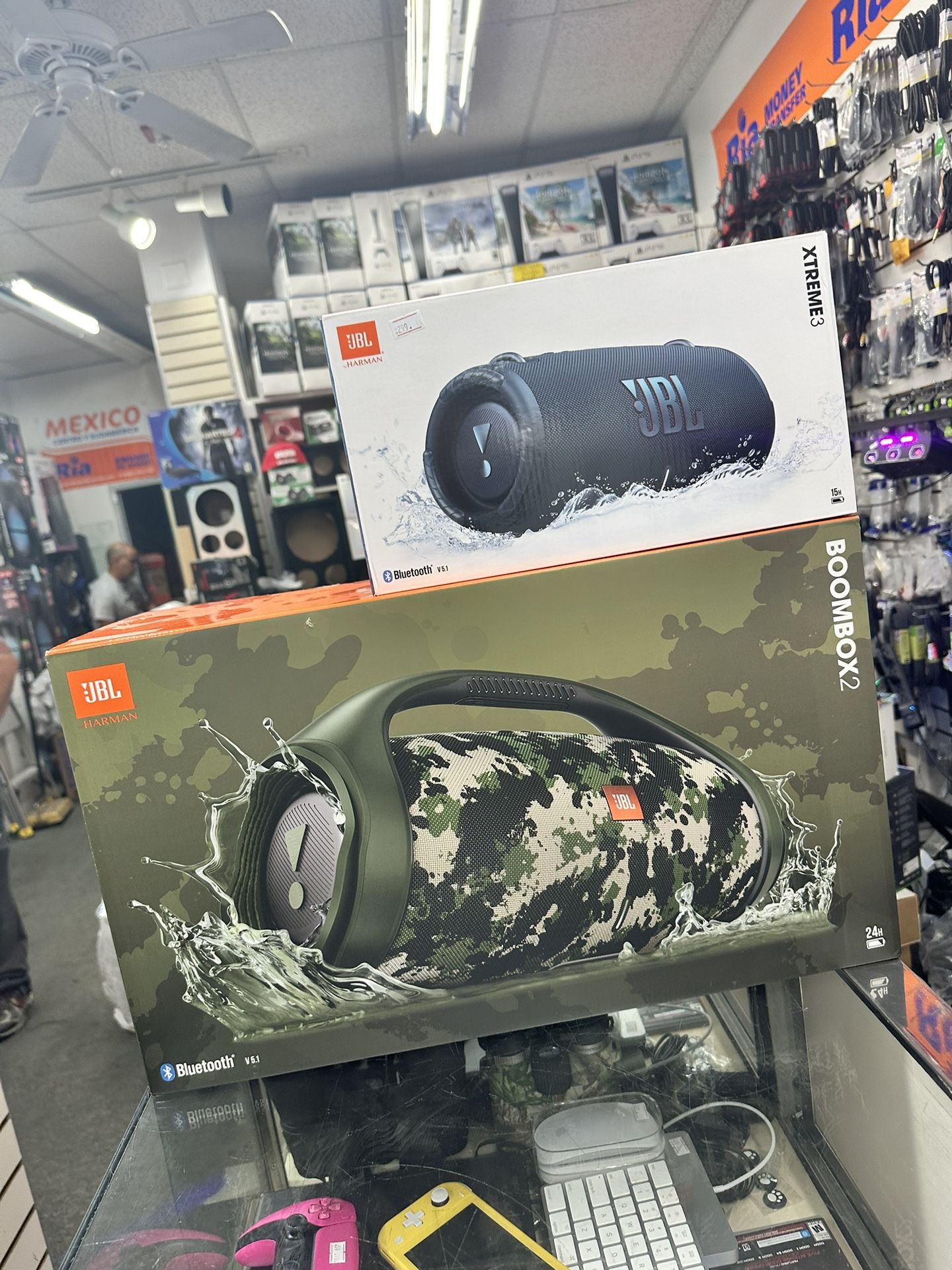 JBL BLUETOOTH RECHARGEABLE SPEAKER $299 $379