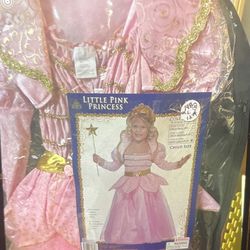 Halloween Costume Little Pink Princess