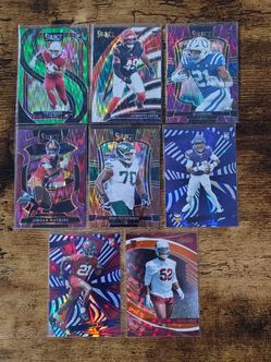 Football Cards (8 #'D 10 Jersey Patch) 1st $70