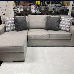 2 Pieces Sectional Couch Same Day Delivery By ASHLEY 