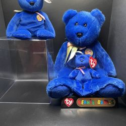  Clubby Beanie, Jingle Beanie & Buddy With Original Club Case