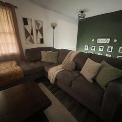 Gray Sectional Sofa