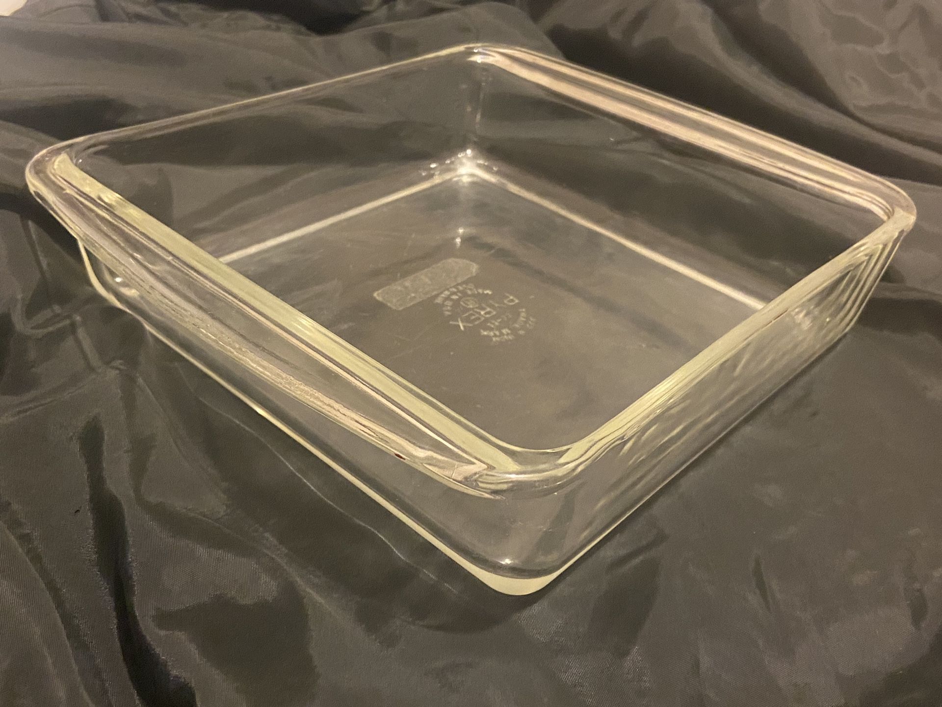 PYREX #222 Vintage Clear Glass Casserole Baking Dish