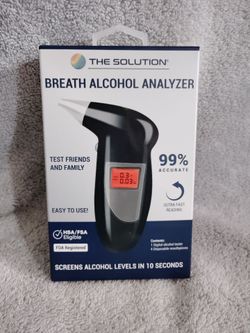 The Solution Breath Alcohol Analyzer