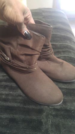 Chocolate Brown Bootie