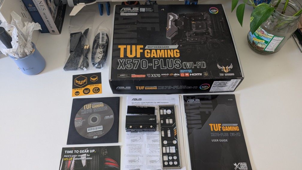 Asus TUF GAMING X570-PLUS (WI-FI) AM4 Motherboard