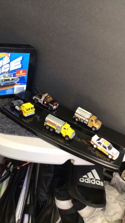 Collectible hot wheels gas transportation cars